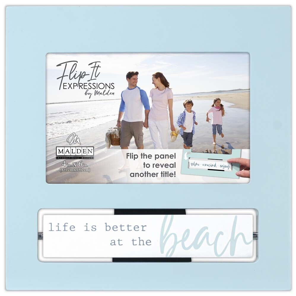 Malden 4x6 Better At The Beach Flip it