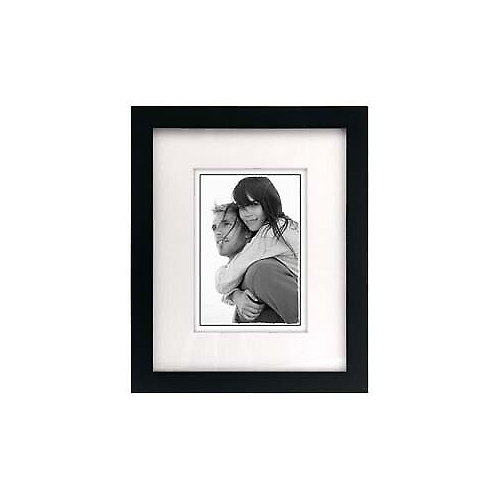 Malden 5x7 Linear Black with Mat