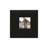 Malden 2-Up Black Fabric Bookbound  Album