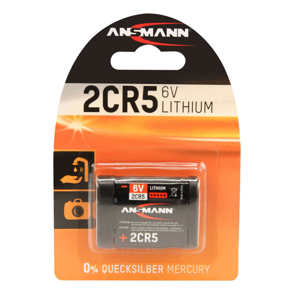 Ansmann 2CR5 Lithium Photo Battery