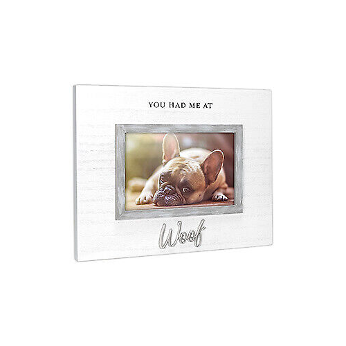 Malden 4X6 Woof Cursive Frame