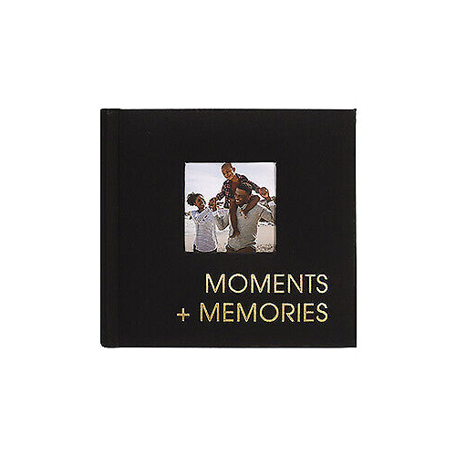 Malden 1-Up Moments Black Fabric Album
