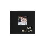 Malden 1-Up Our Best Day Black Fabric Album
