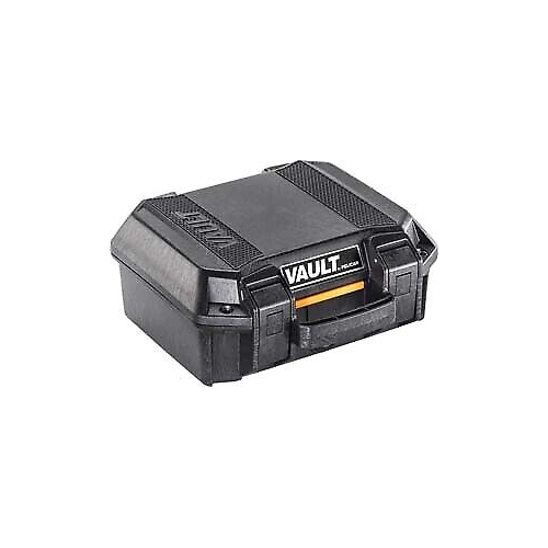 Pelican Vault V100 Small Case with Padded Divider Set - Black