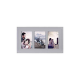 Malden 3-Op. 4x6 Gray Routed Frame