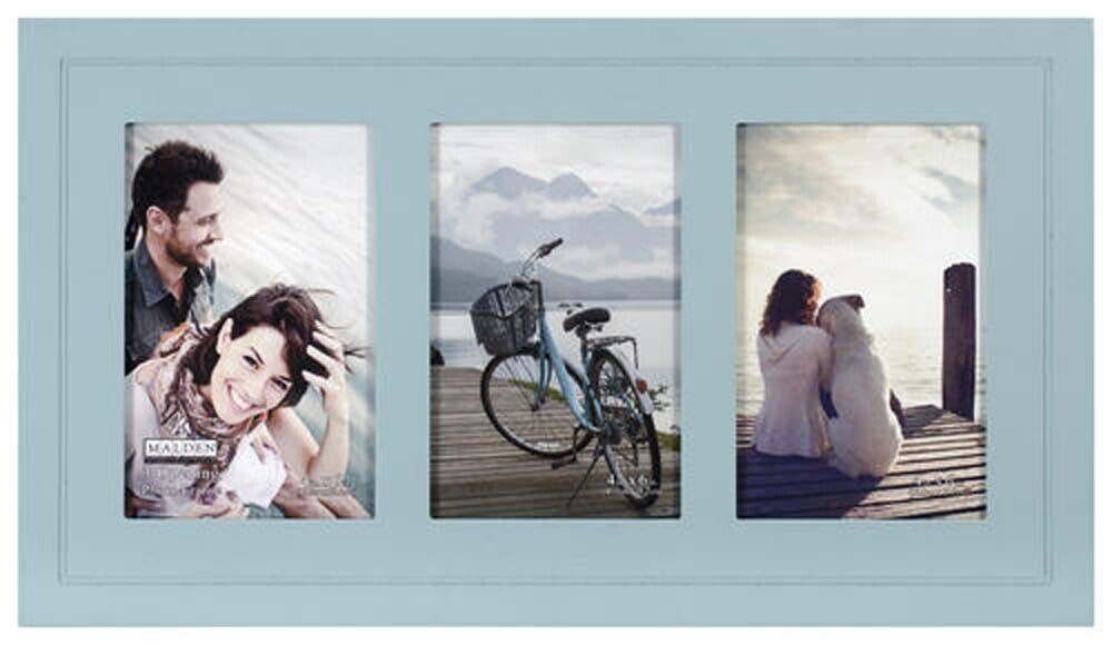 Malden 3-Op. 4x6 Blue Routed Frame