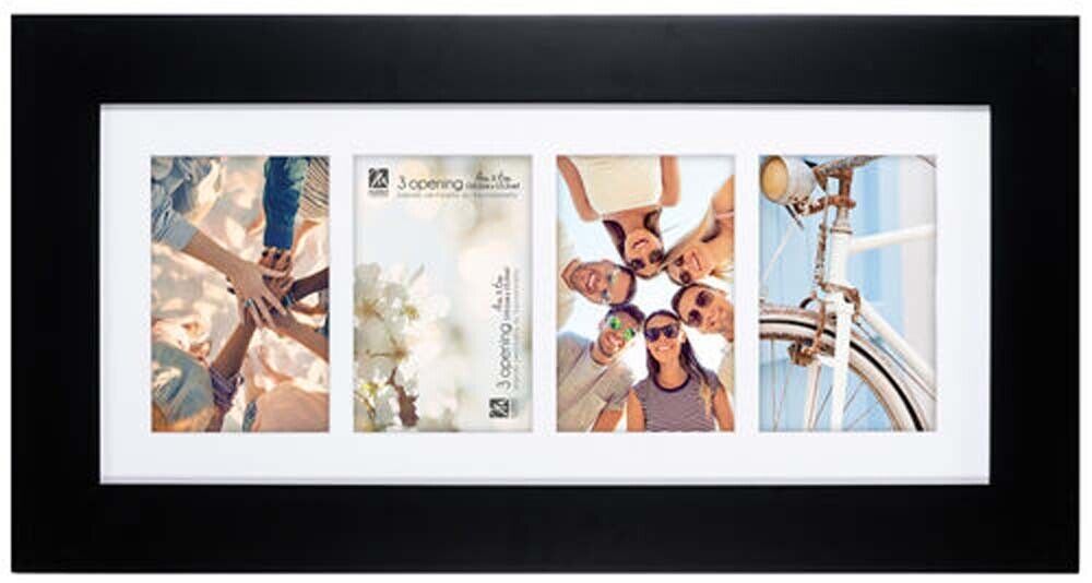 Malden 4-Op. 4x6 Black Manhattan Frame