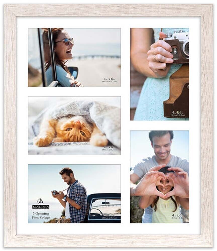 Malden 5-Op. Linear-Driftwood Frame