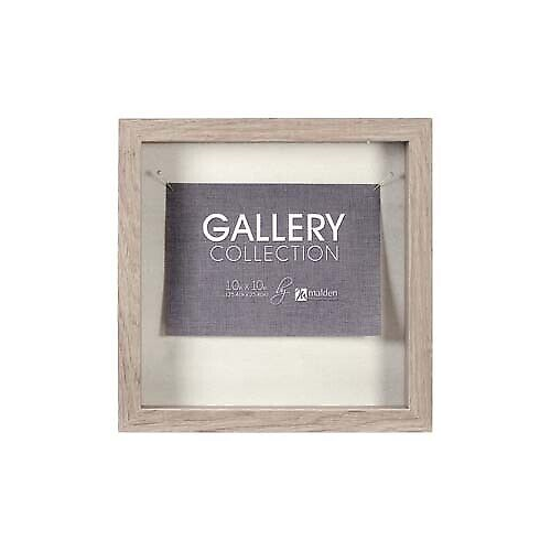 Malden 10X10 Gray Shadowbox Pin