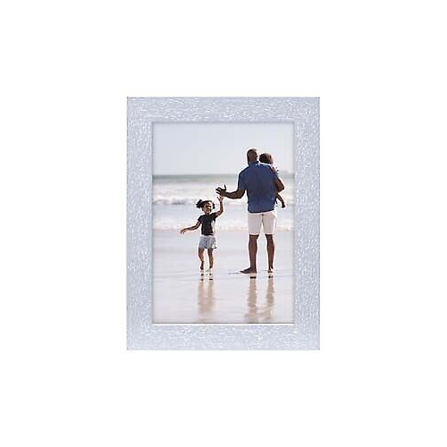 Malden 8X10 Linear Periwinkle Driftwood Frame