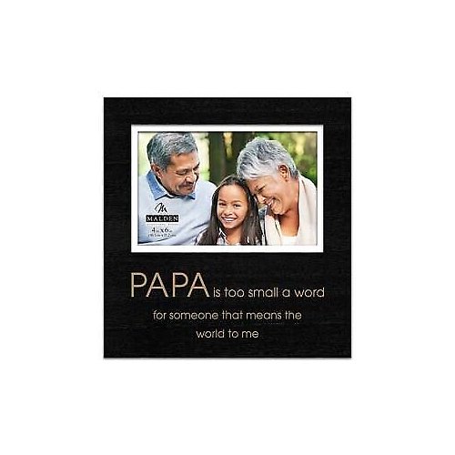 Malden 4x6 Papa Modern Sentiment Frame
