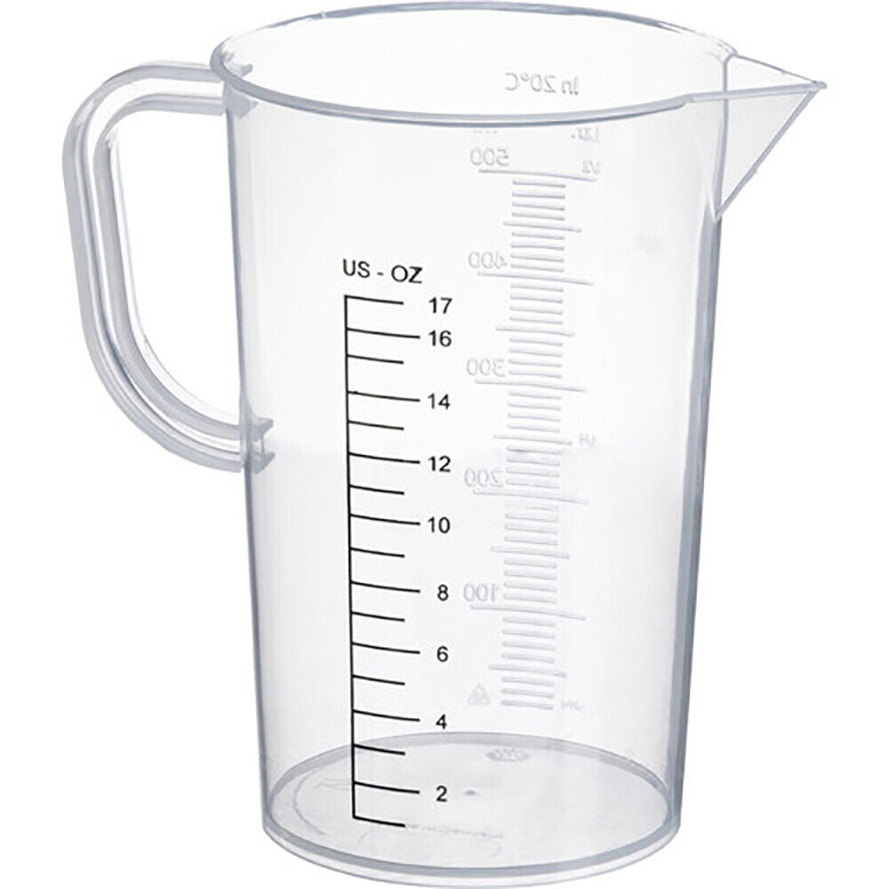 Hama PolyPropylene Graduate - 72 oz (2 Liter)