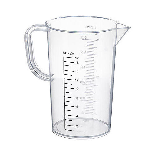 Hama PolyPropylene Graduate - 72 oz (2 Liter)
