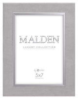 Malden 5x7 Silver Velvet Frame