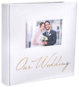 Malden 2-Up Our Wedding Bookbound Album