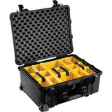 Pelican 1564 Waterproof 1560 Case with Dividers (Black)