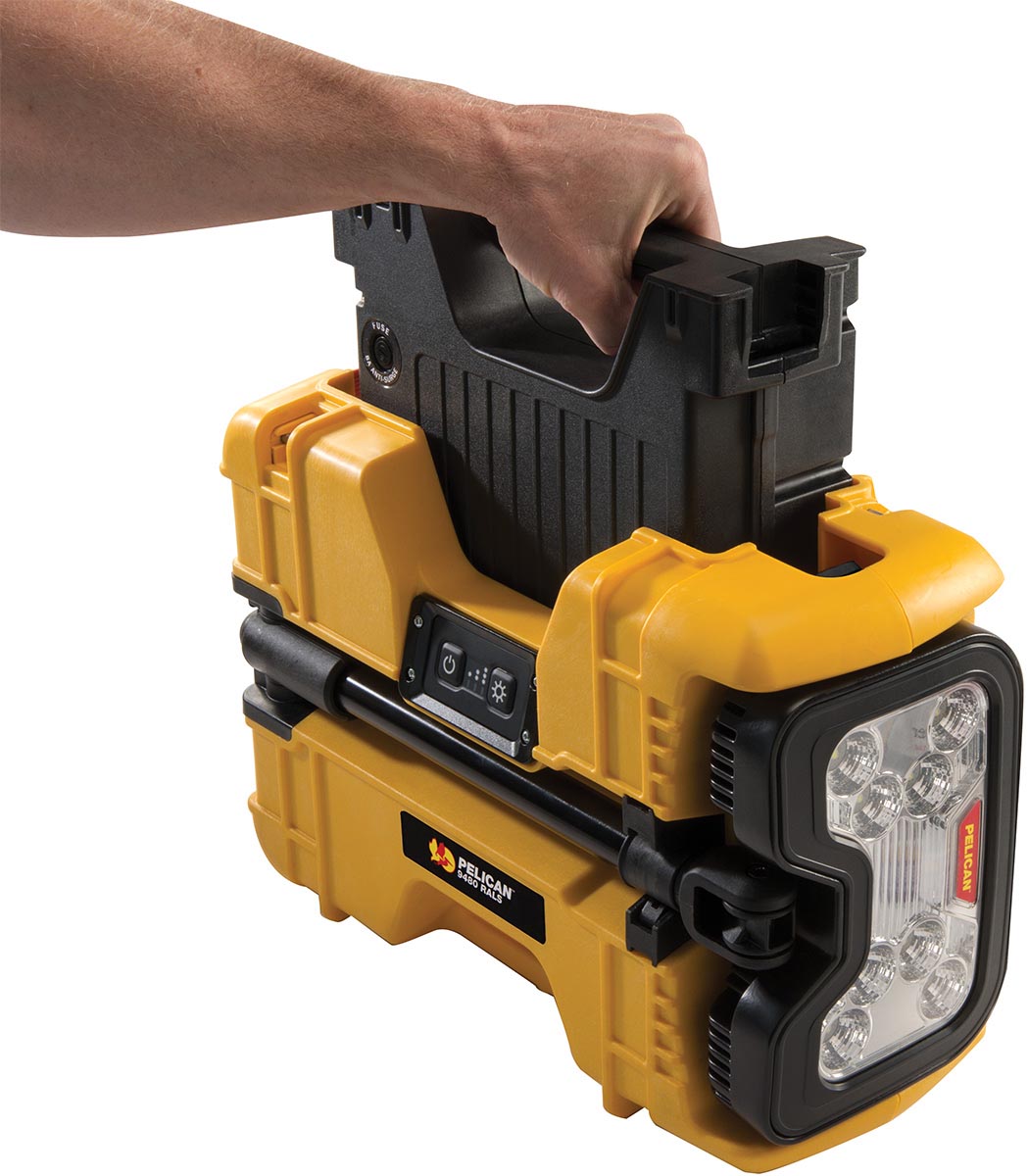 Pelican 9480 Remote Area Lighting System - Yellow