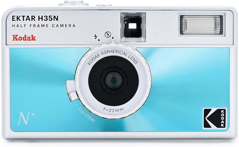 Kodak EKTAR H35N Half Frame Film Camera (Blue)