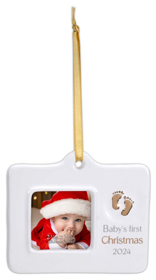 Malden Babys First Christmas Ceramic Ornament