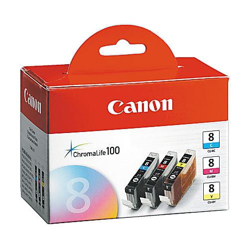 Canon CLI-8 3 Color Ink Pack