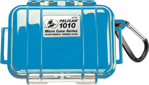 Pelican 1010 Micro Case (Solid Blue)