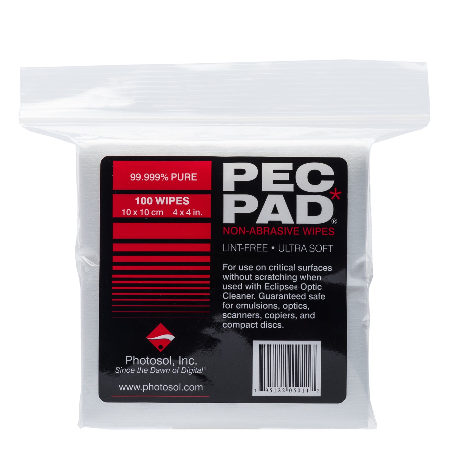 Photographic Solutions Pec Pad 4x4 100 Sheets