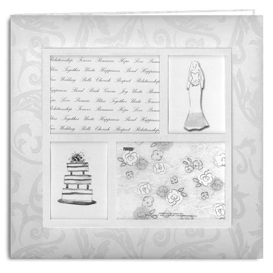Pioneer Wedding Four Frames Fabric Album MB-10WF4