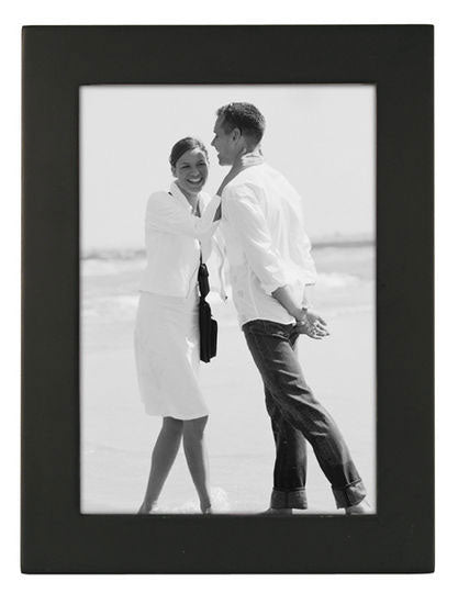 Malden Linear Black Wood 8x10 Frame