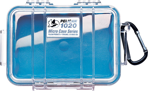Pelican 1020 Micro Case (Clear Blue)