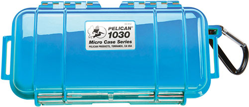 Pelican 1030 Micro Case (Solid Blue)