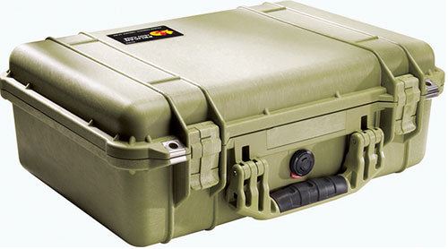 Pelican 1500 Case with Foam (Olive Drab)