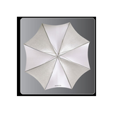 Westcott 43 Soft Silver Collapsible Umbrella