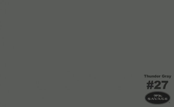 Savage Seamless Background Paper 53" x 12 yd Thunder Gray