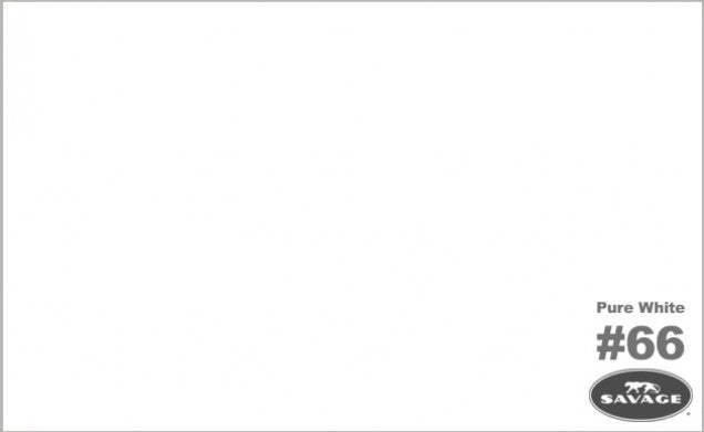 Savage Seamless Background Paper 53" x 12 yd Pure White