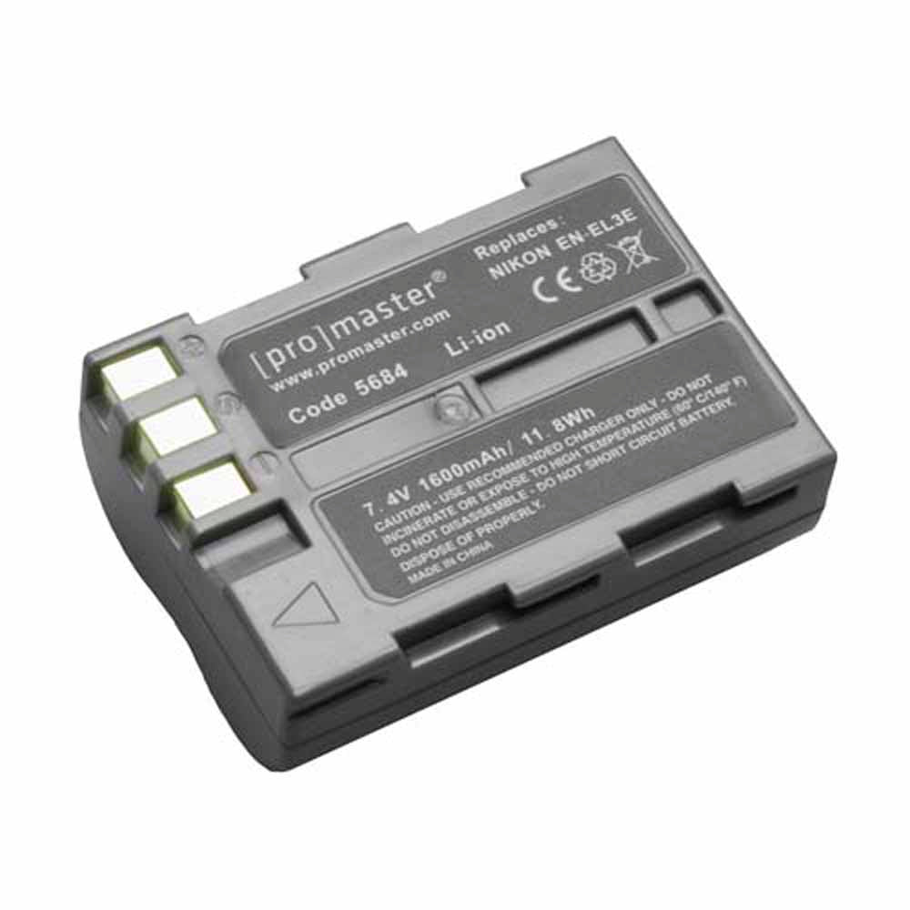 Promaster EN-EL3e (fits Nikon) Lithium Ion Battery