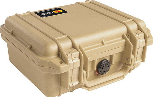 Pelican 1200 Case with Foam (Desert Tan)