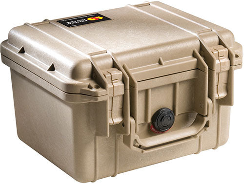 Pelican 1300 Case with Foam (Desert Tan)