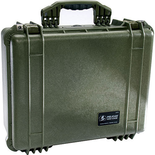 Pelican 1550 Case with Foam (Olive Drab)