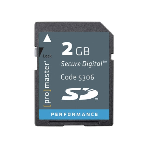 Promaster 2GB SD Memory Card