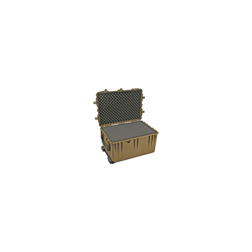 Pelican 1660 Case with Foam (Desert Tan)