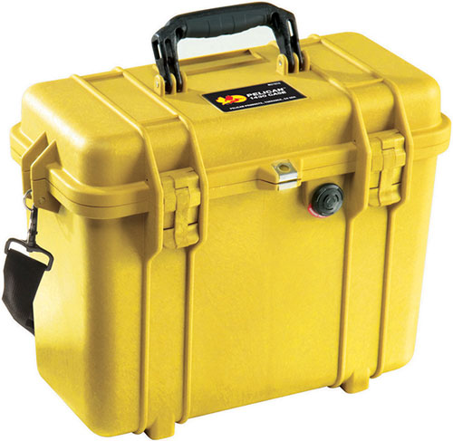 Pelican 1430 Case with Foam (Yellow)