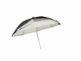 Promaster 36" Convertible 3-in-1 Umbrella - White/Silver/Black