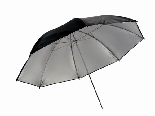 Promaster 72" Reflective Umbrella - Silver with Black Backing