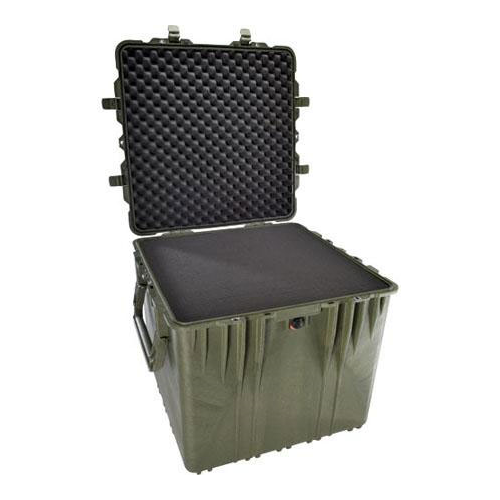 Pelican 0370 Cube Case with Foam (Olive Drab)