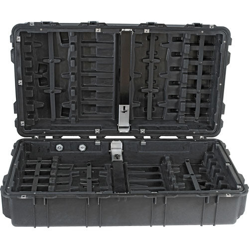 Pelican 1780W HL Long Case with Rigid Polyethylene Tray (Black)