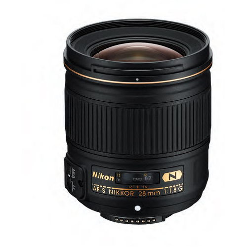 Nikon Nikkor 28mm f/1.8G AF-S Lens