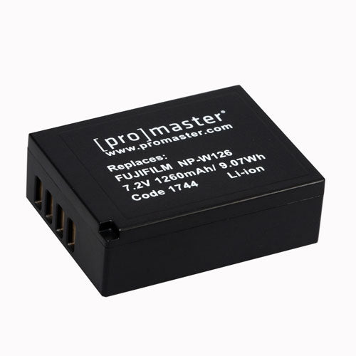 Promaster NP-W126 (Fuji) Li-Ion Battery