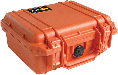 Pelican 1200NF Case without Foam (Orange)