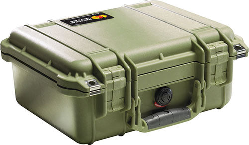 Pelican 1400NF Case without Foam (OD Green)