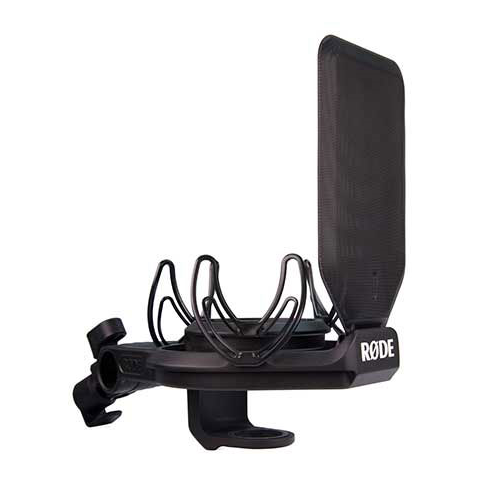 Rode SMR Premium shock mount with Rycote onboard